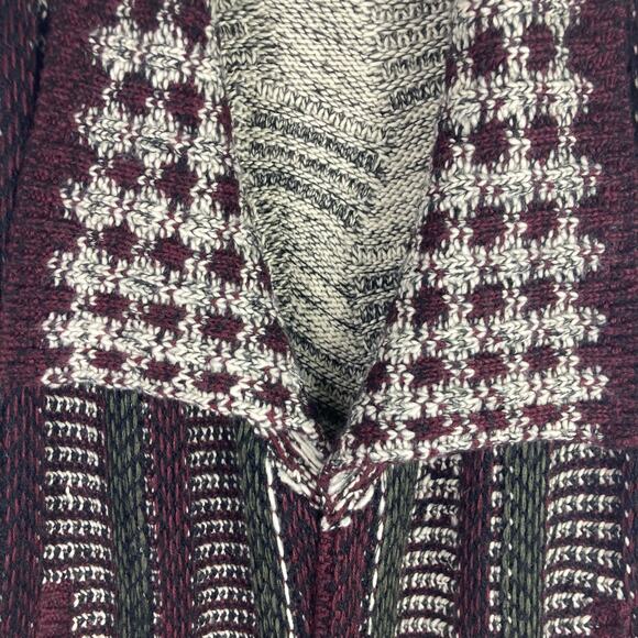 NWOT YIGAL AZROUEL Cardigan S Mohair Merino-Wool Colorblock Patchwork Open Thick - Picture 4 of 13